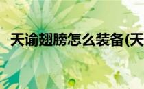 天谕翅膀怎么装备(天谕翅膀怎么装备不了)