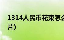 1314人民币花束怎么做(1314人民币花束图片)