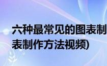 六种最常见的图表制作方法(六种最常见的图表制作方法视频)