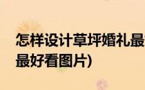 怎样设计草坪婚礼最好看(怎样设计草坪婚礼最好看图片)