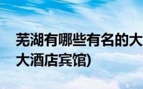 芜湖有哪些有名的大酒店(芜湖有哪些有名的大酒店宾馆)