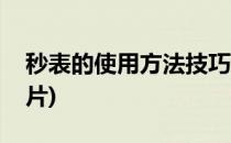 秒表的使用方法技巧(秒表的使用方法技巧图片)