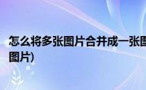 怎么将多张图片合并成一张图片(如何将多张图片合并成一张图片)