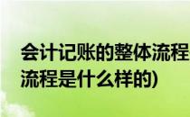 会计记账的整体流程是什么(会计记账的整体流程是什么样的)