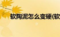 软陶泥怎么变硬(软陶泥怎么变硬视频)