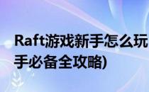 Raft游戏新手怎么玩(raft怎么玩?raft新人上手必备全攻略)