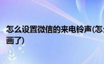 怎么设置微信的来电铃声(怎么设置微信的来电铃声显示是动画了)