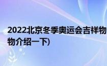 2022北京冬季奥运会吉祥物介绍(2022北京冬季奥运会吉祥物介绍一下)