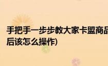 手把手一步步教大家卡盟商品如何补单【必看篇】(卡盟购买后该怎么操作)
