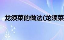 龙须菜的做法(龙须菜的做法大全家常视频)