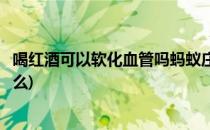 喝红酒可以软化血管吗蚂蚁庄园今日答案(红酒可以软化血管么)