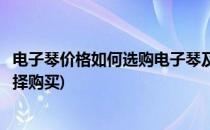 电子琴价格如何选购电子琴及选购的注意事项(电子琴怎么选择购买)