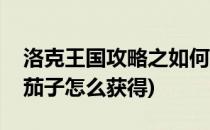洛克王国攻略之如何捕捉番茄小弟(洛克王国茄子怎么获得)