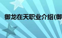御龙在天职业介绍(御龙在天职业技能介绍)