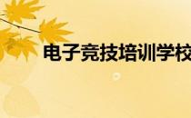 电子竞技培训学校（电子竞技专业）
