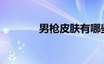 男枪皮肤有哪些（男枪皮肤）