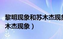黎明现象和苏木杰现象的处理（黎明现象和苏木杰现象）
