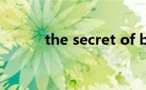 the secret of beauty什么意思