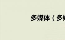 多媒体（多媒体是什么）