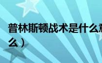 普林斯顿战术是什么意思（普林斯顿战术是什么）