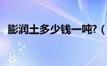 膨润土多少钱一吨?（膨润土多少钱一吨1）