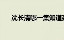 沈长清哪一集知道亲生父母（沈长清）