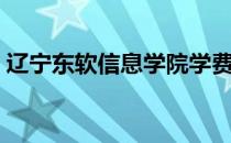 辽宁东软信息学院学费（辽宁东软信息学院）