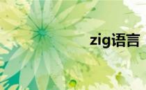 zig语言（g语言）