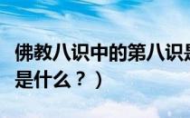佛教八识中的第八识是（佛教八识中的第八识是什么？）