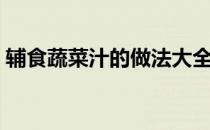 辅食蔬菜汁的做法大全（蔬菜汁的做法大全）