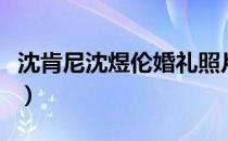 沈肯尼沈煜伦婚礼照片（沈肯尼和沈煜伦微博）