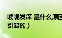 喉咙发痒 是什么原因（喉咙发痒是什么原因引起的）