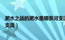 淝水之战的淝水是哪条河支流（淝水之战的淝水是哪条河的支流）