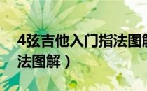 4弦吉他入门指法图解视频（4弦吉他入门指法图解）