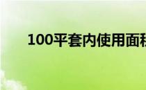 100平套内使用面积（套内使用面积）