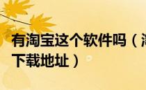 有淘宝这个软件吗（淘宝名不虚传的那个软件下载地址）