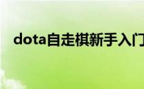 dota自走棋新手入门（dota自走棋新手）