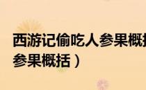 西游记偷吃人参果概括300字（西游记偷吃人参果概括）