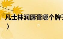 凡士林润唇膏哪个牌子的好用（凡士林润唇膏）