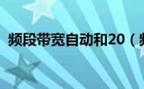 频段带宽自动和20（频段带宽自动还是20）