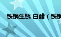 铁锅生锈 白醋（铁锅永不生锈秘诀白醋）