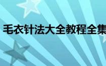 毛衣针法大全教程全集（毛衣针法大全图解）