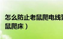 怎么防止老鼠爬电线到家里（如何防止晚上老鼠爬床）