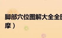 脚部穴位图解大全全图（脚部穴位图解大全按摩）