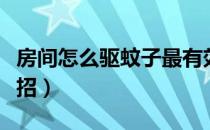 房间怎么驱蚊子最有效（房间怎么驱蚊子小妙招）