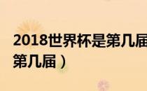 2018世界杯是第几届世界杯（2018世界杯是第几届）