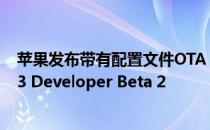 苹果发布带有配置文件OTA 控件和肖像照明新效果的iOS 13 Developer Beta 2