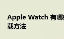 Apple Watch 有哪些功能及iphone固件下载方法