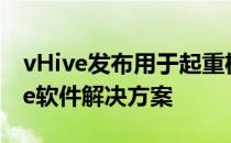 vHive发布用于起重机检查的企业无人机Hive软件解决方案