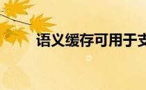 语义缓存可用于支持AI的图像分析
